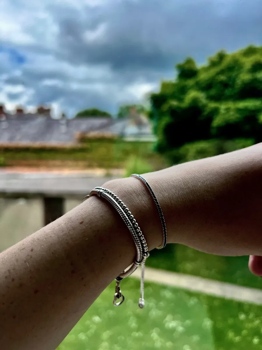 New adjustable 925 Italian Silver Bracelet - Image 1