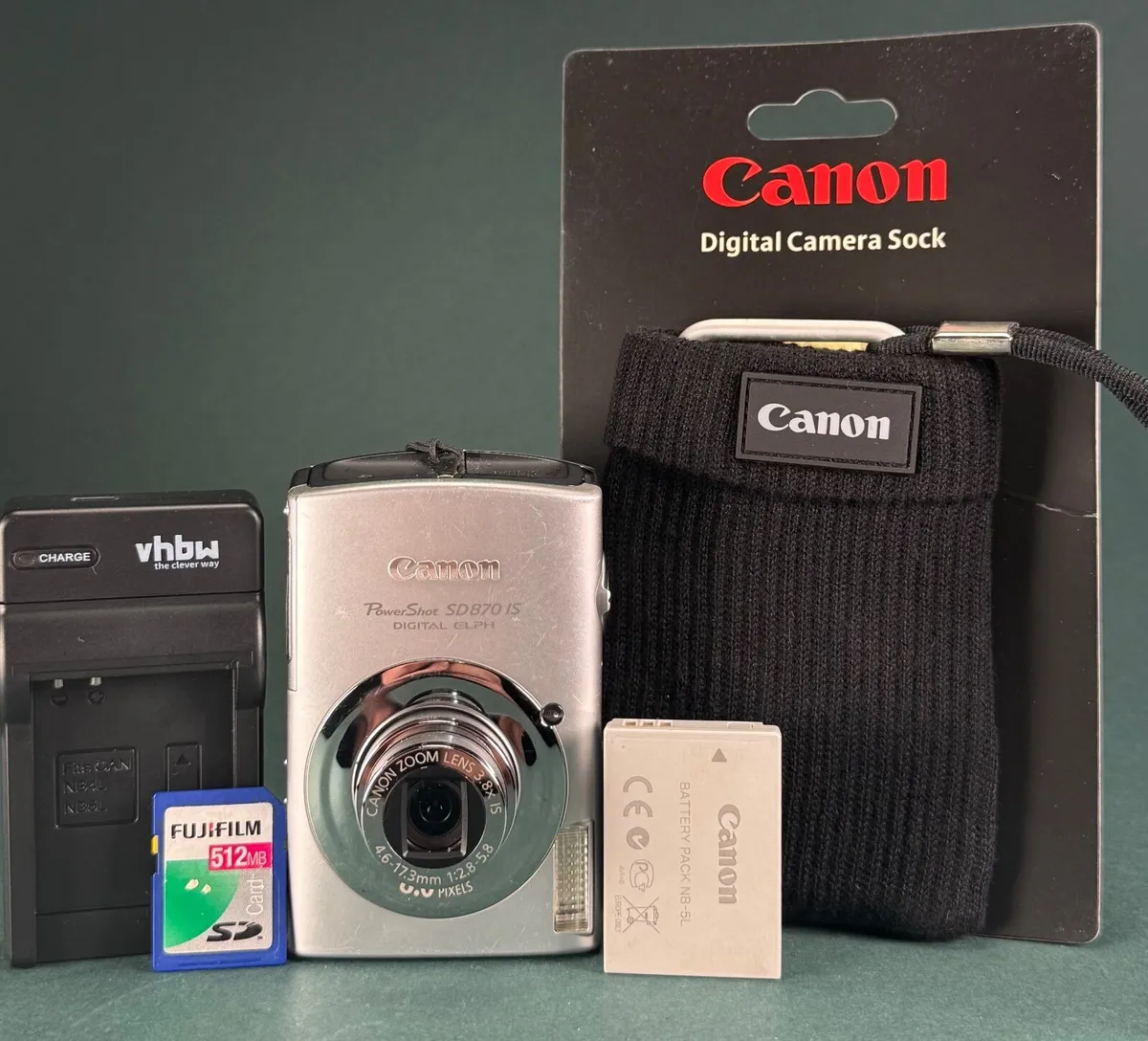 Canon Powershot SD870 IS Digital ELPH (read) - Image 1