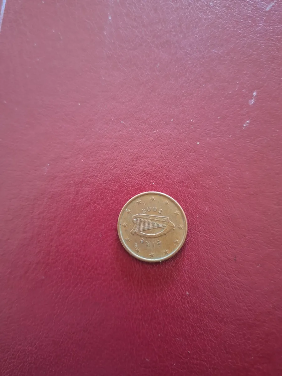 2002  5 cent irish coin - Image 1