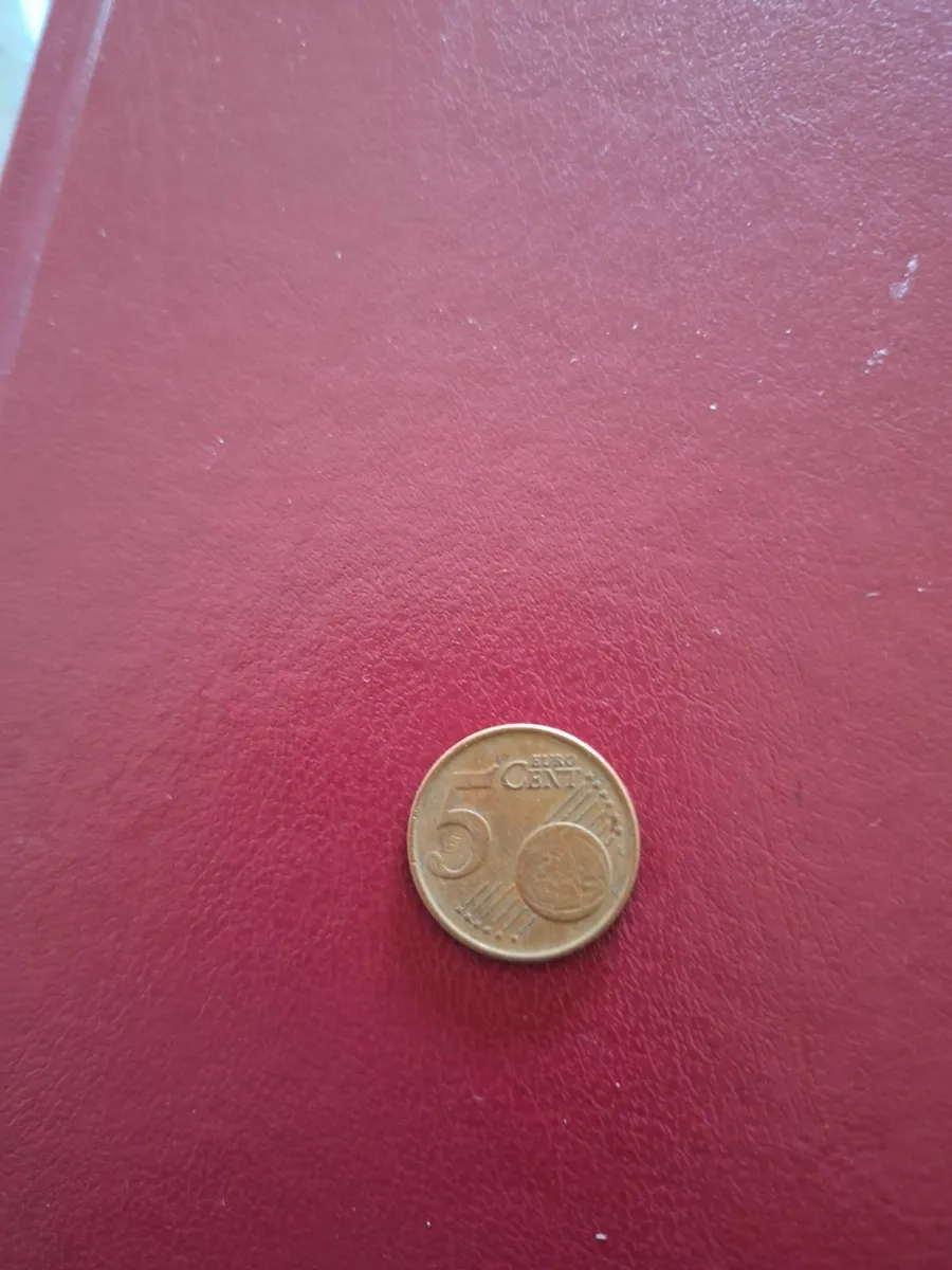 2002  5 cent irish coin - Image 3