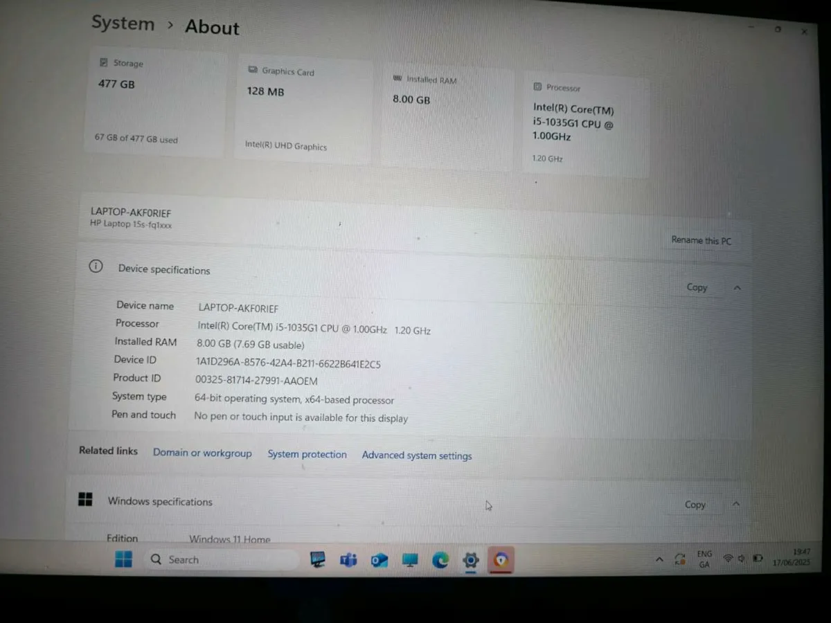 Laptop for sell - Image 2