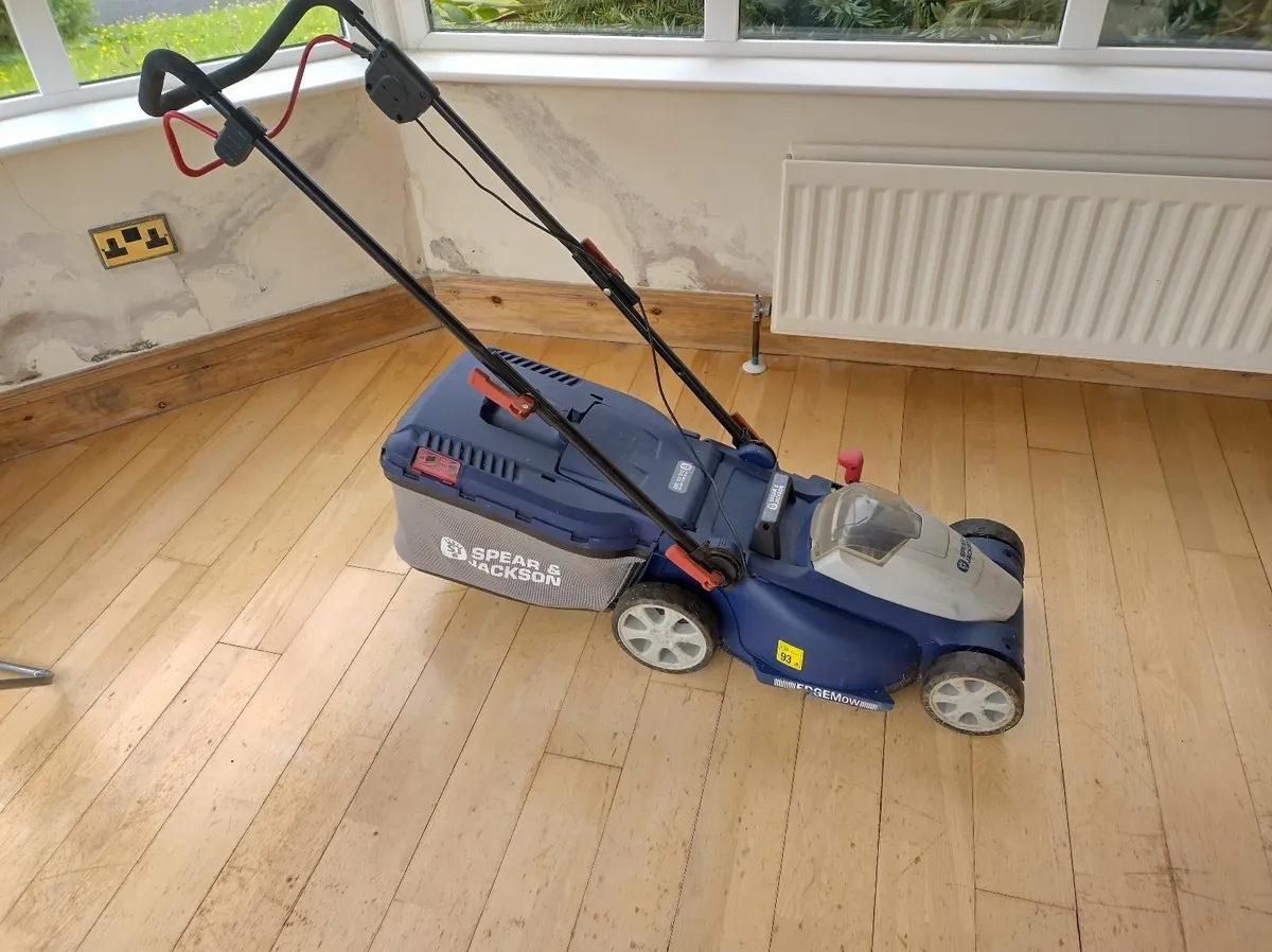Cordless 34cm Lawnmower & 25cm Strimmer - Image 4
