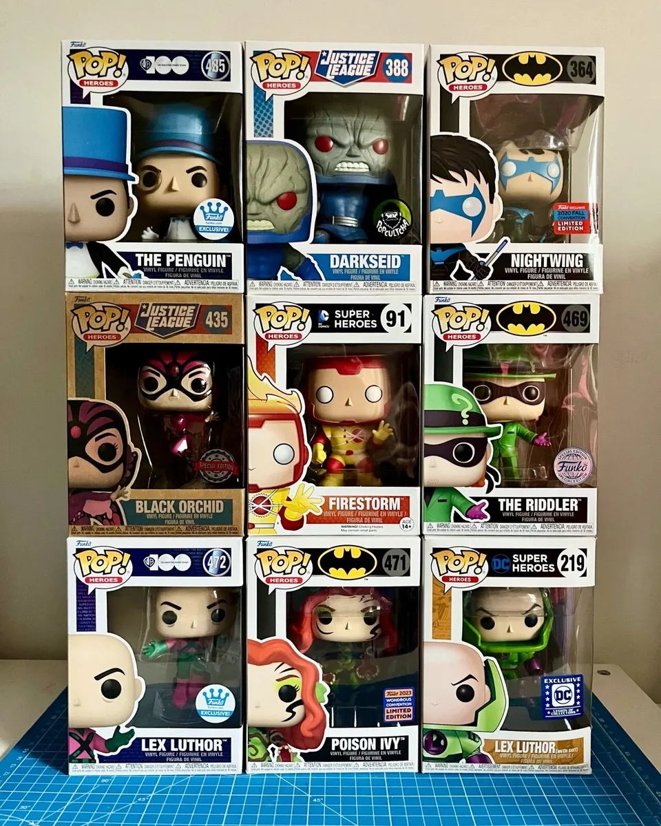 Assorted DC Funko Pops - Image 2