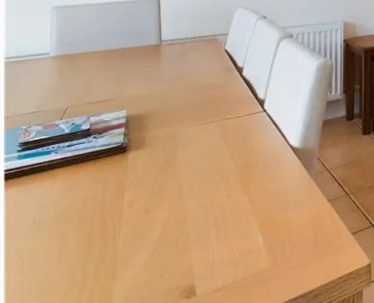 Extendable Kitchen Table with 8 Chairs - Image 2