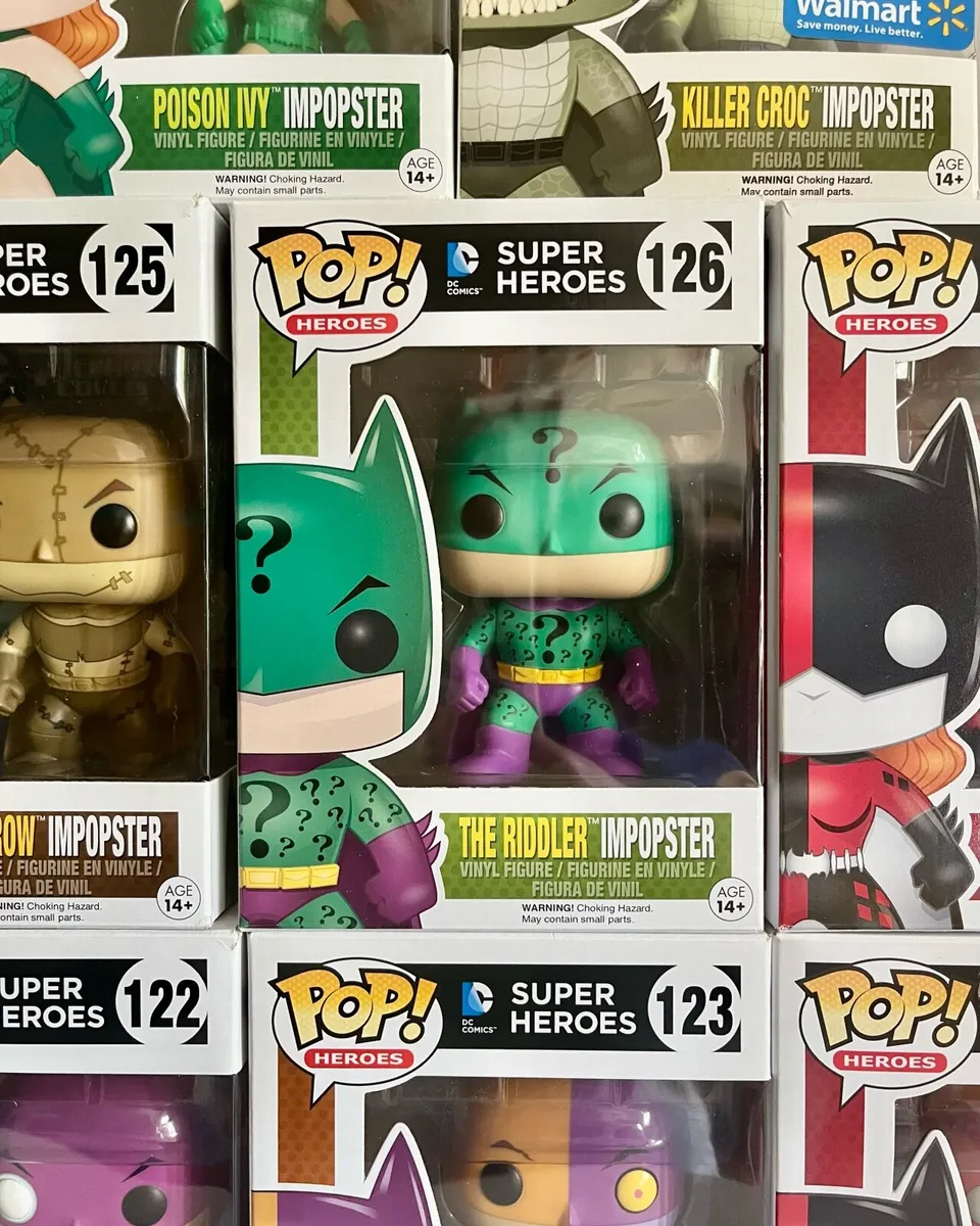 ImPopsters Set - Batman, Batgirl, Harley Funko Pop - Image 3