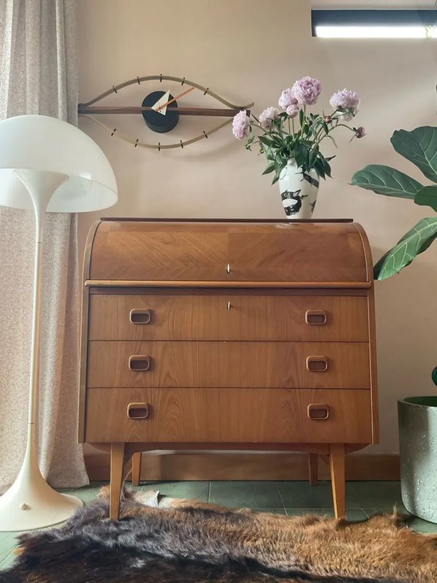 mid century  modern teak vintage retro Danish Furnitre - Image 2