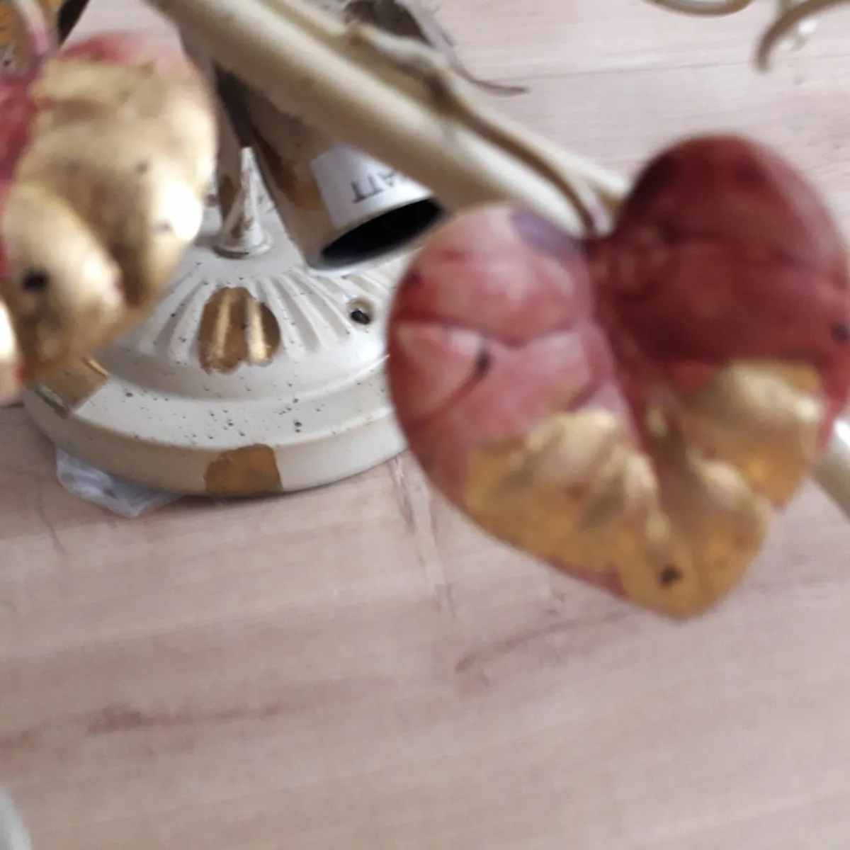 Vintage Rose Gold ceiling Light Fitting - Image 2