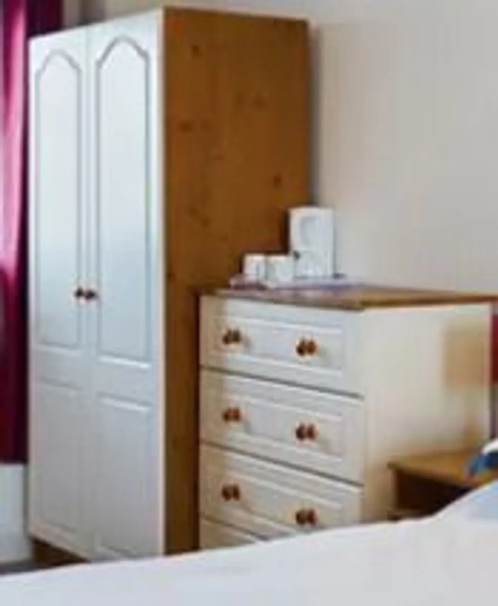 2 x Wardrobes & matching chest of drawers