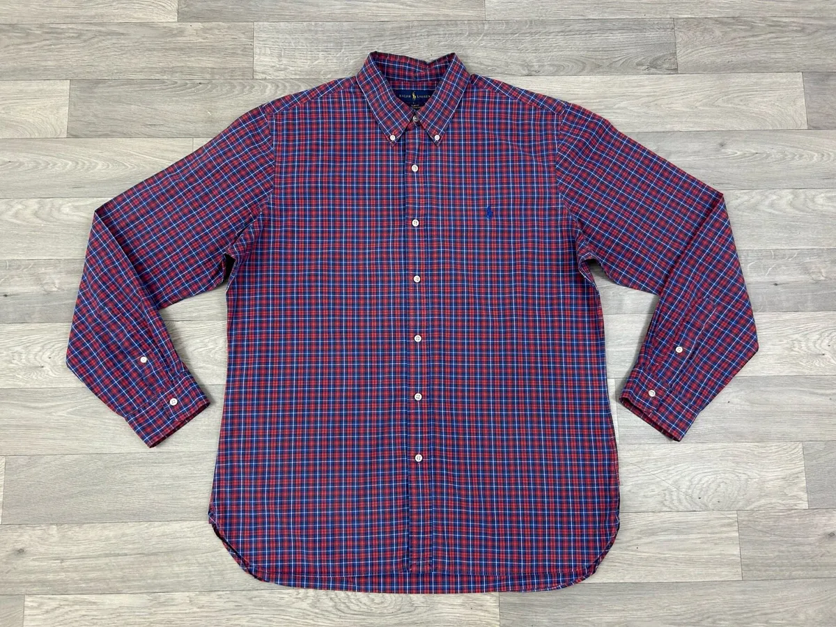 Polo Ralph Lauren Button Down Check Shirt Mens XL - Image 1