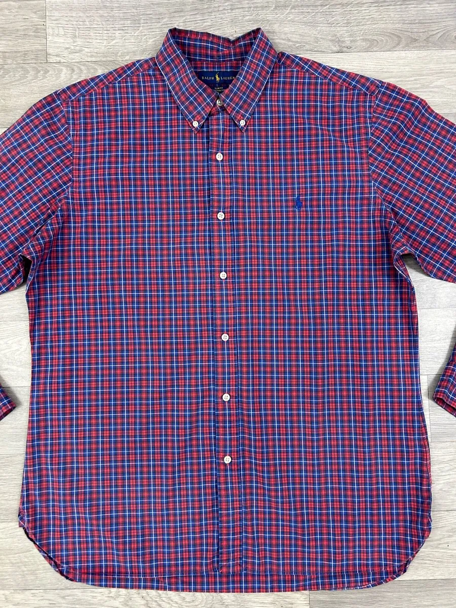 Polo Ralph Lauren Button Down Check Shirt Mens XL - Image 2
