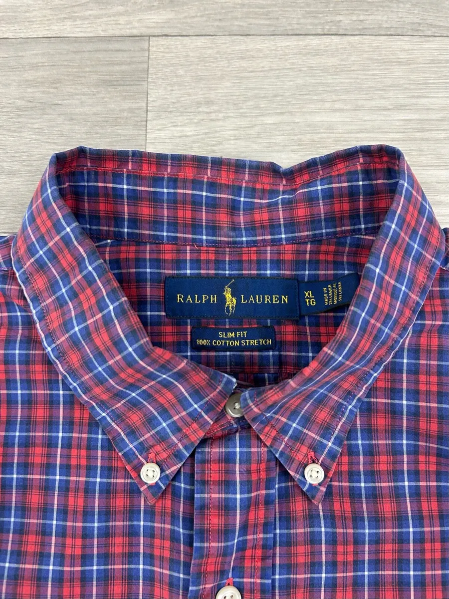 Polo Ralph Lauren Button Down Check Shirt Mens XL - Image 4