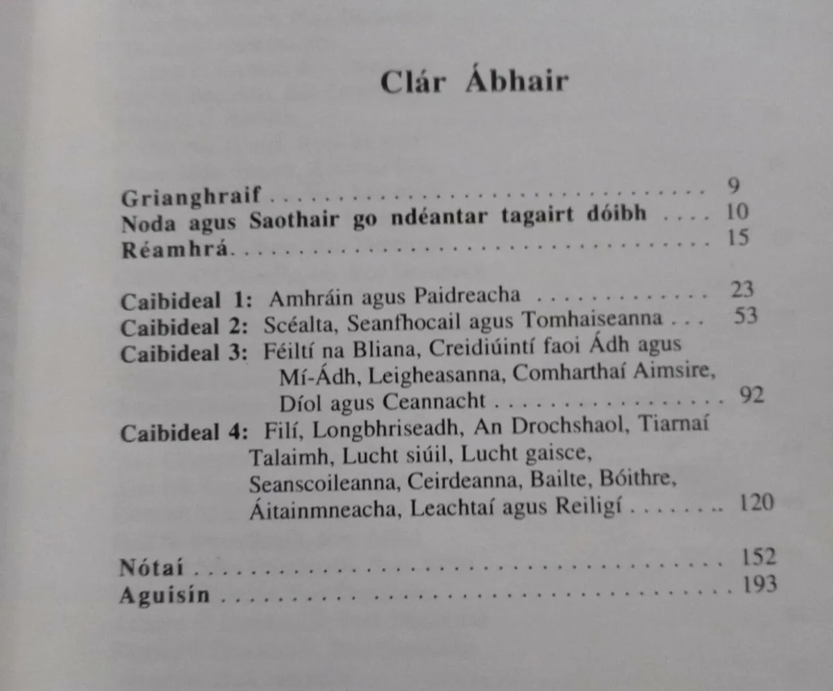 Erris Based Irish Book Le Gradam is le Spraoi p - Image 2