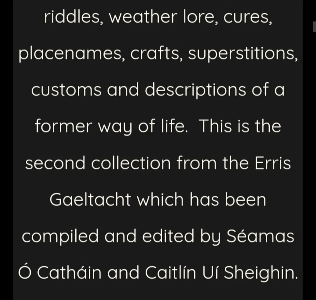 Erris Based Irish Book Le Gradam is le Spraoi p - Image 4