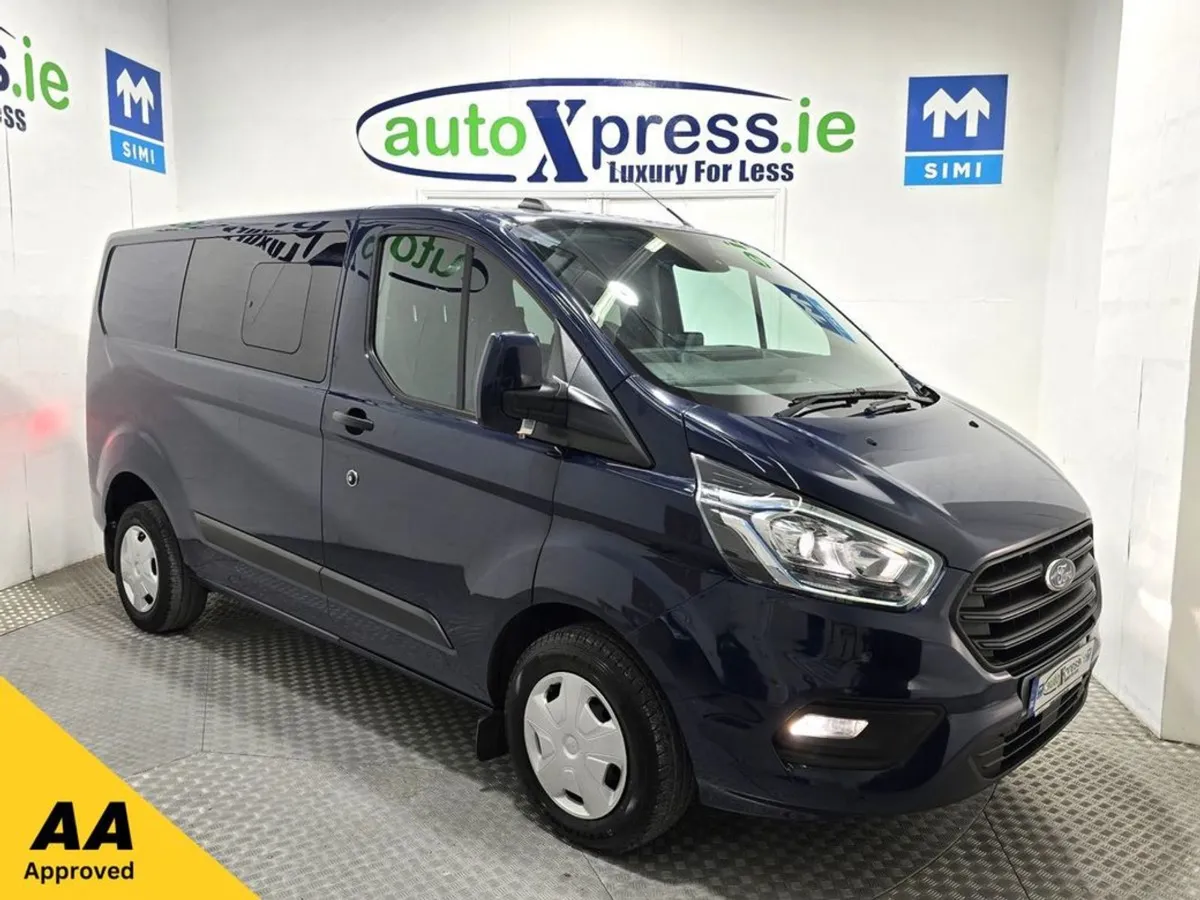 Ford Transit Custom Crewcab 6 Seats Price inc VAT - Image 1