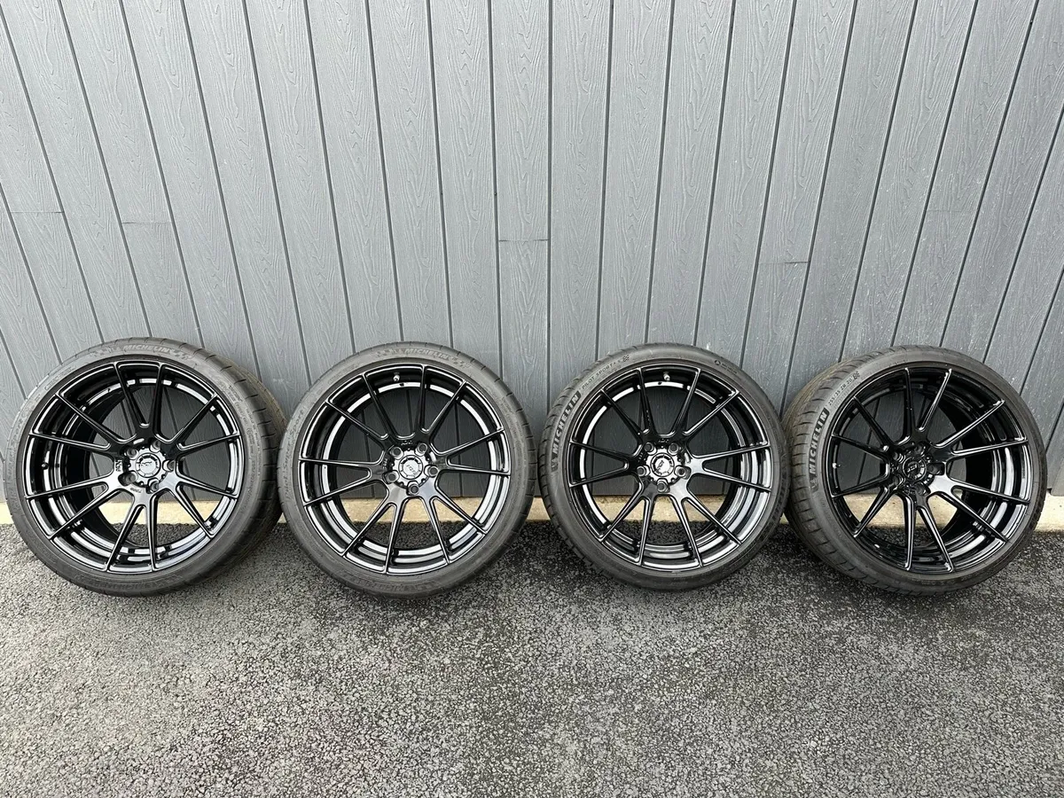 20” FORGED ADV 5X120 RIMS - Image 1