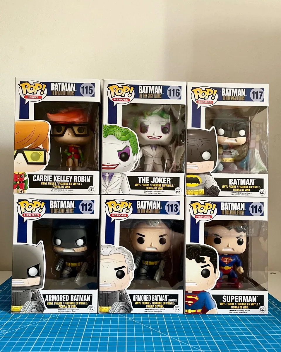The Dark Knight Returns Set x 6 - Funko Pop - Image 1