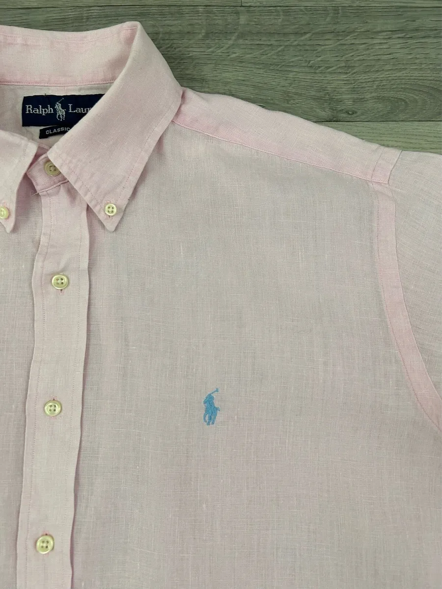 Polo Ralph Lauren Short Sleeve Linen Shirt XL/XXL - Image 3