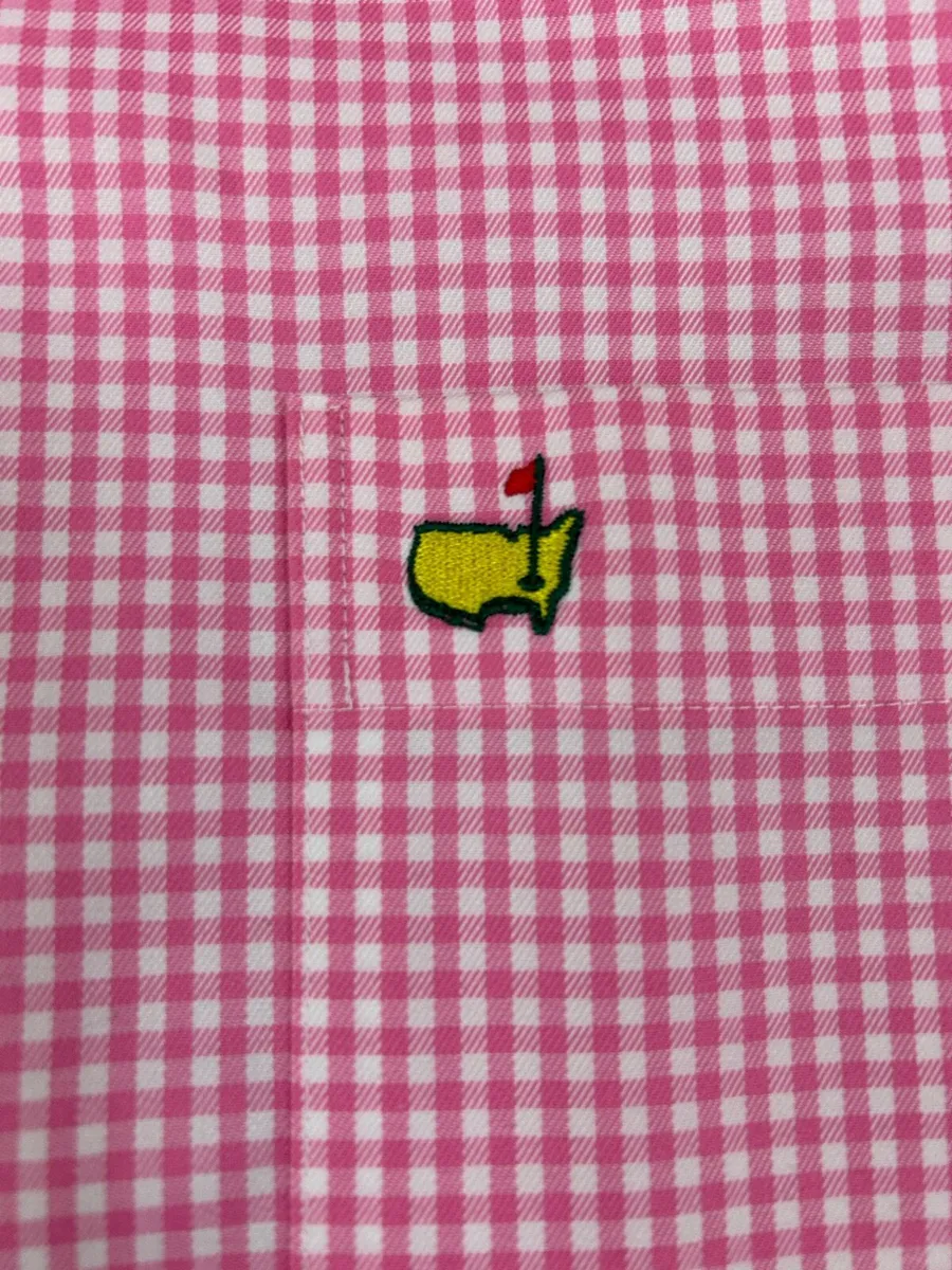 Rare Peter Millar Masters Button Down Check Shirt - Image 3