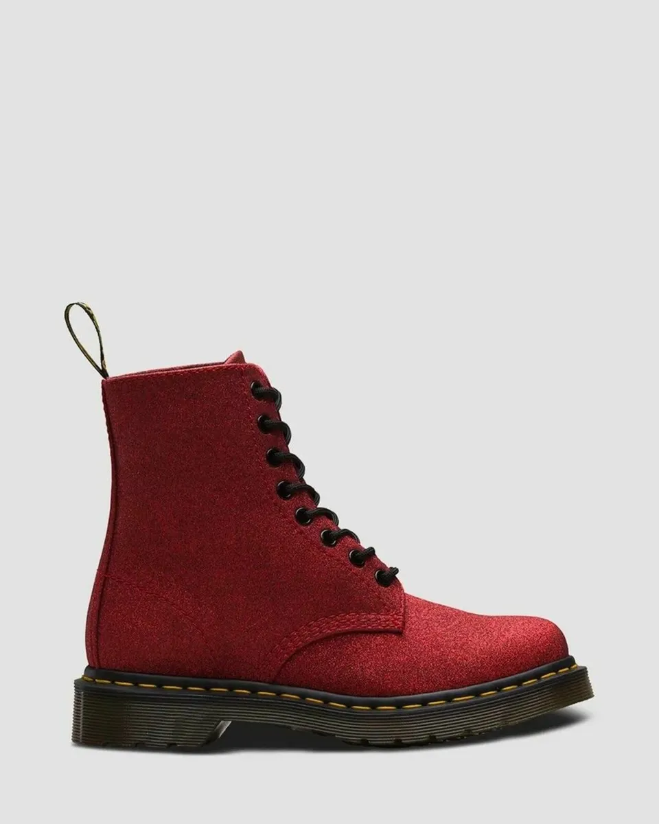 Doc Marten red glitter Boots - NEW - Never worn - Image 2
