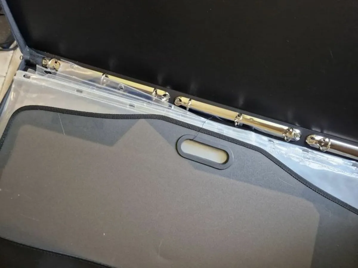 Portfolio Zipped Carry Case with Handle and Strap - Image 2