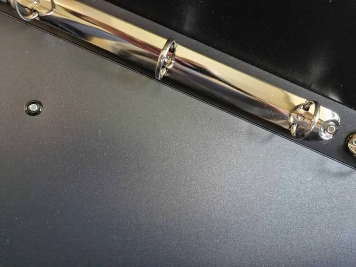 Portfolio Zipped Carry Case with Handle and Strap - Image 3