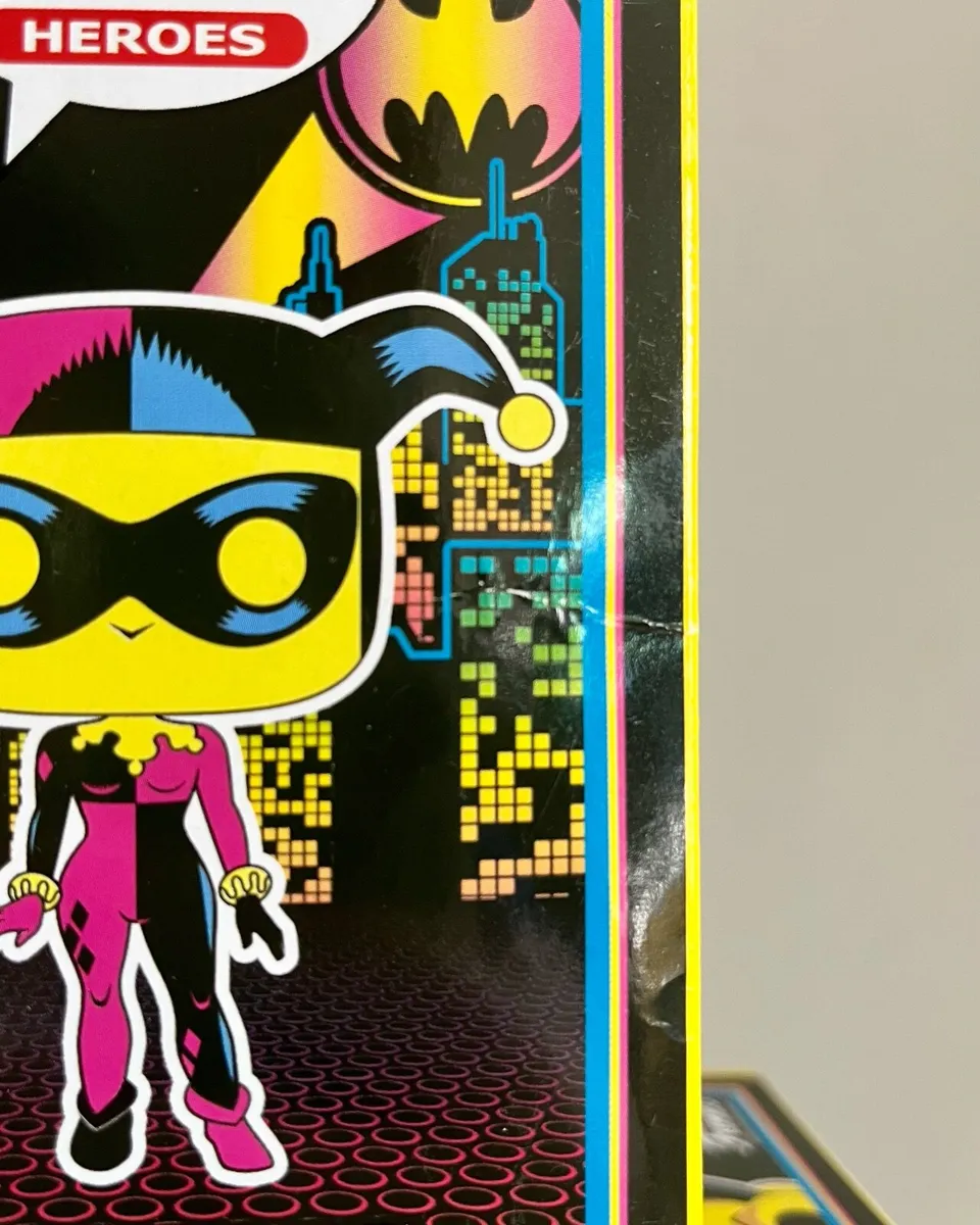 Blacklight - Batman, Joker, Harley - DC  Funko Pop - Image 3