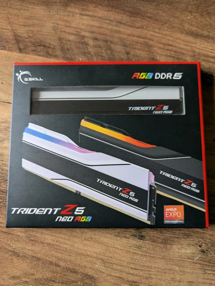 G.SKILL Trident Z RAM 64GB (2x32GB) DDR5 White - Image 1