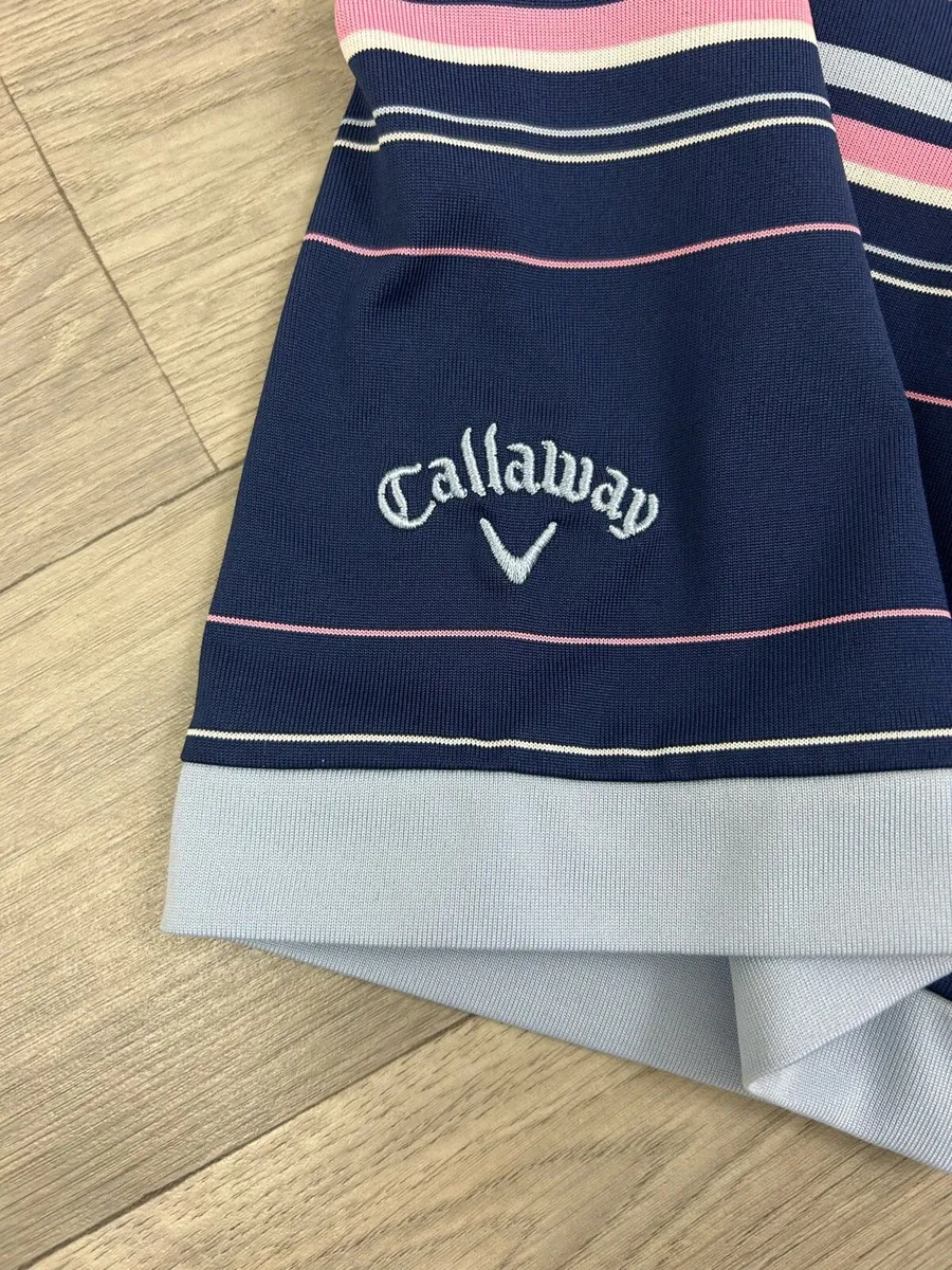 Callaway Striped Golf Polo Shirt Mens XL - Image 3