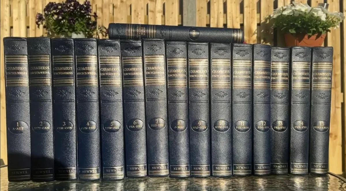 Chambers's Encyclopaedia 1959 Full Set - 15 Books - Image 1