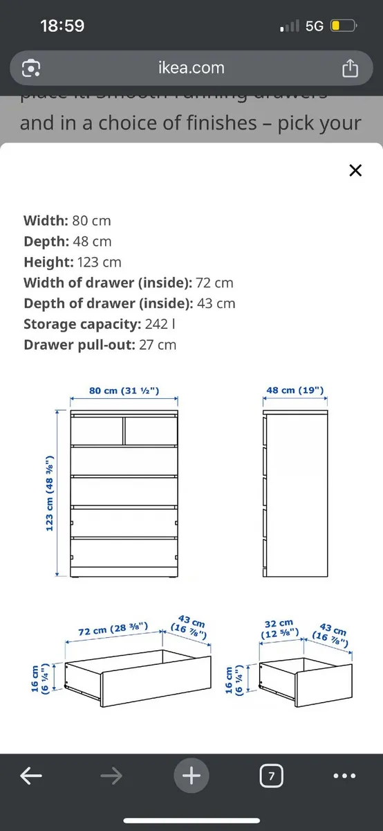Chest drawers - Image 2