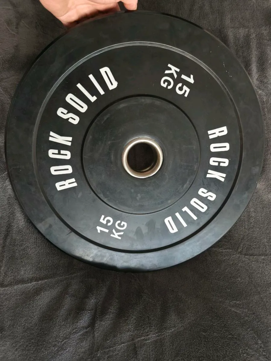 15 KG Olympic Bumper Plate - Image 1
