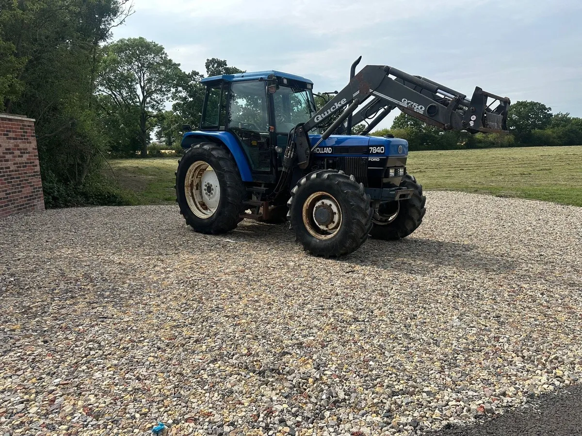 New Holland 7840 Tractor - Image 1