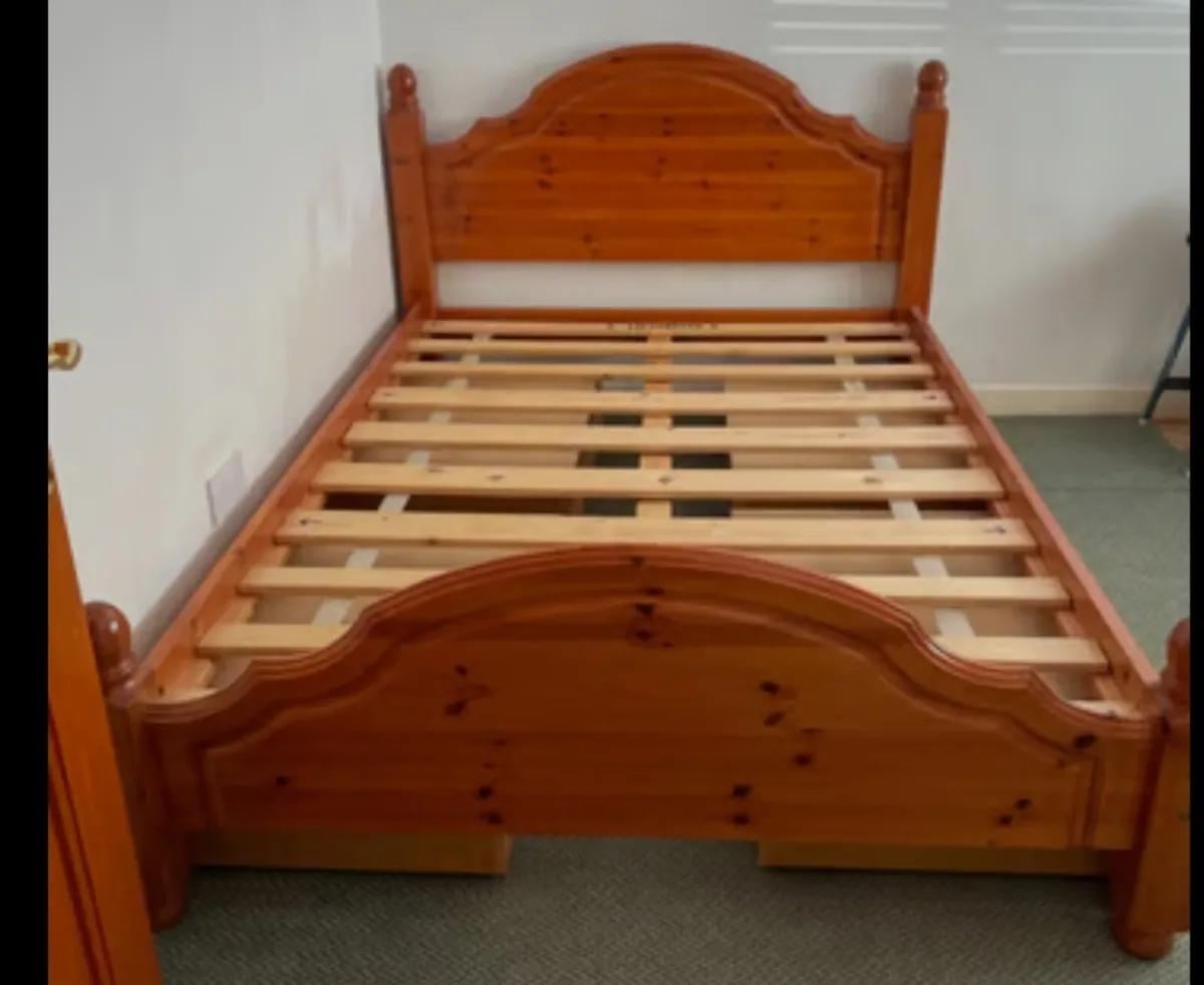 Double Bed Frame. Delivery Available