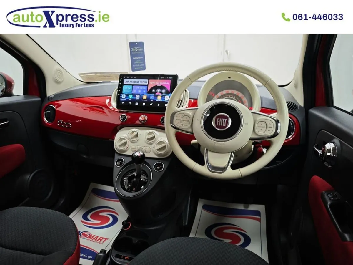 Fiat 500 1.0 Automatic  Reversing Camera - Image 4