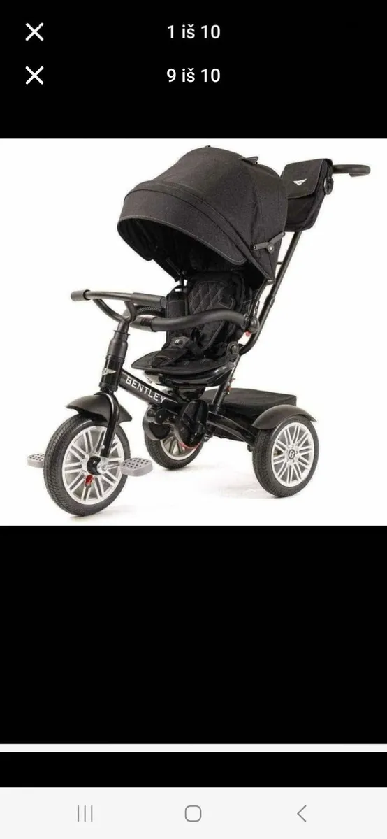 Bentley 6-in-1 Trike – Luxury, Safety & Style in O - Image 2