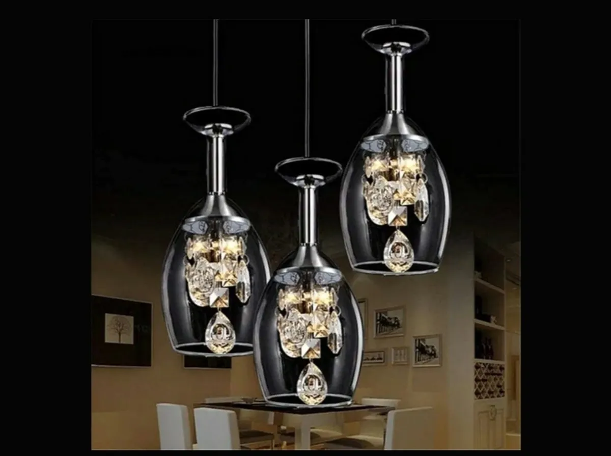 Wine Glass Ceiling Light - Image 3