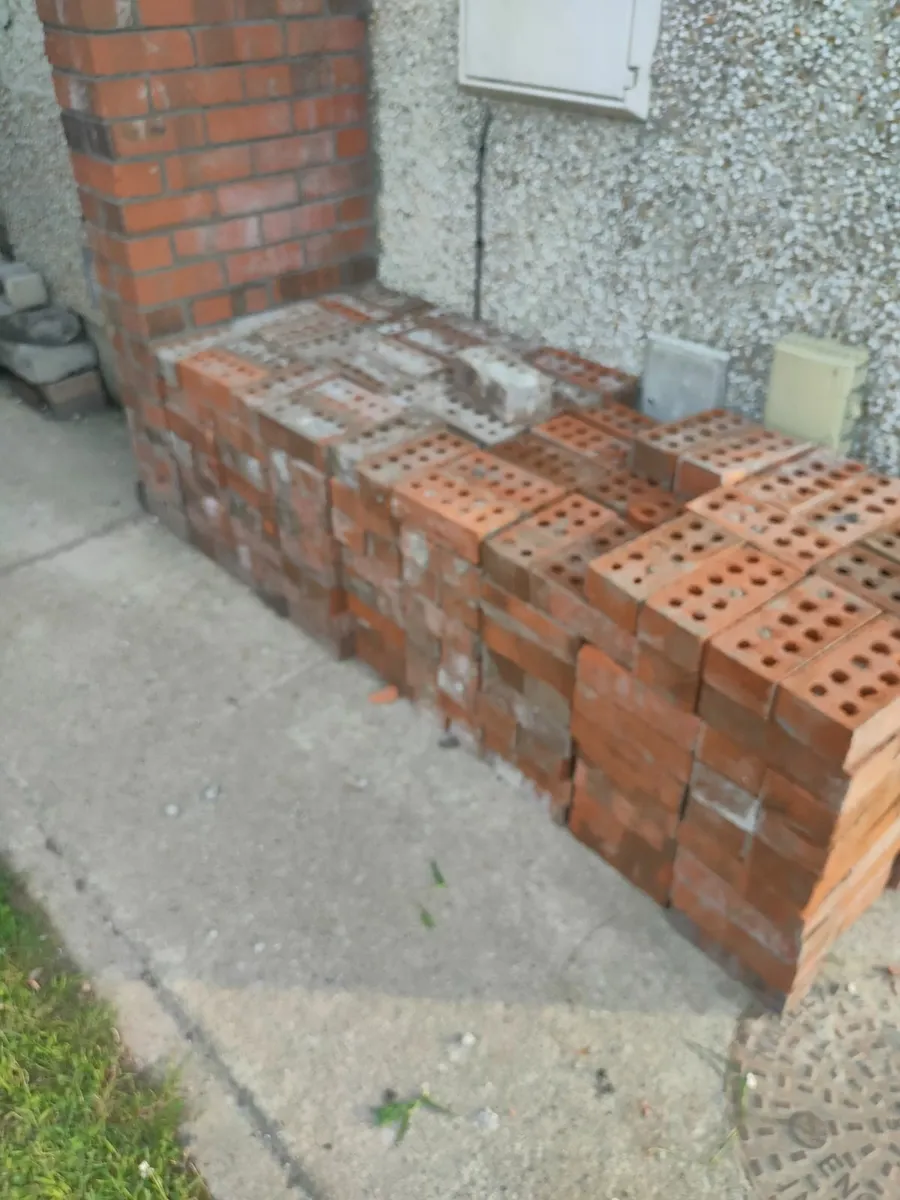 Old red bricks - Image 1