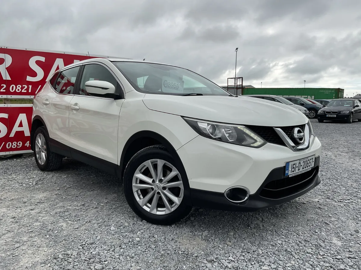 NISSAN QASHQAI 1.5 DIESEL SAT-NAV NEW NCT SPOTLESS - Image 1
