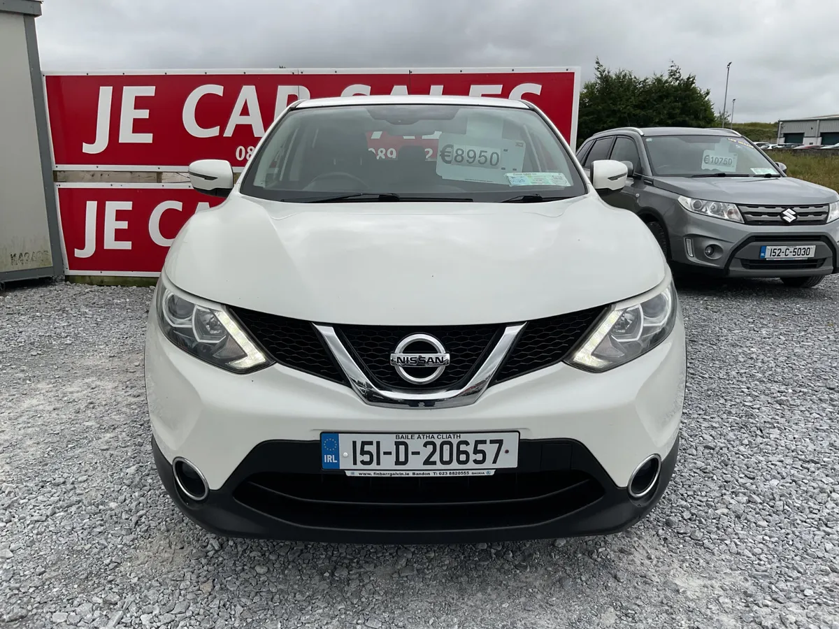 NISSAN QASHQAI 1.5 DIESEL SAT-NAV NEW NCT SPOTLESS - Image 3