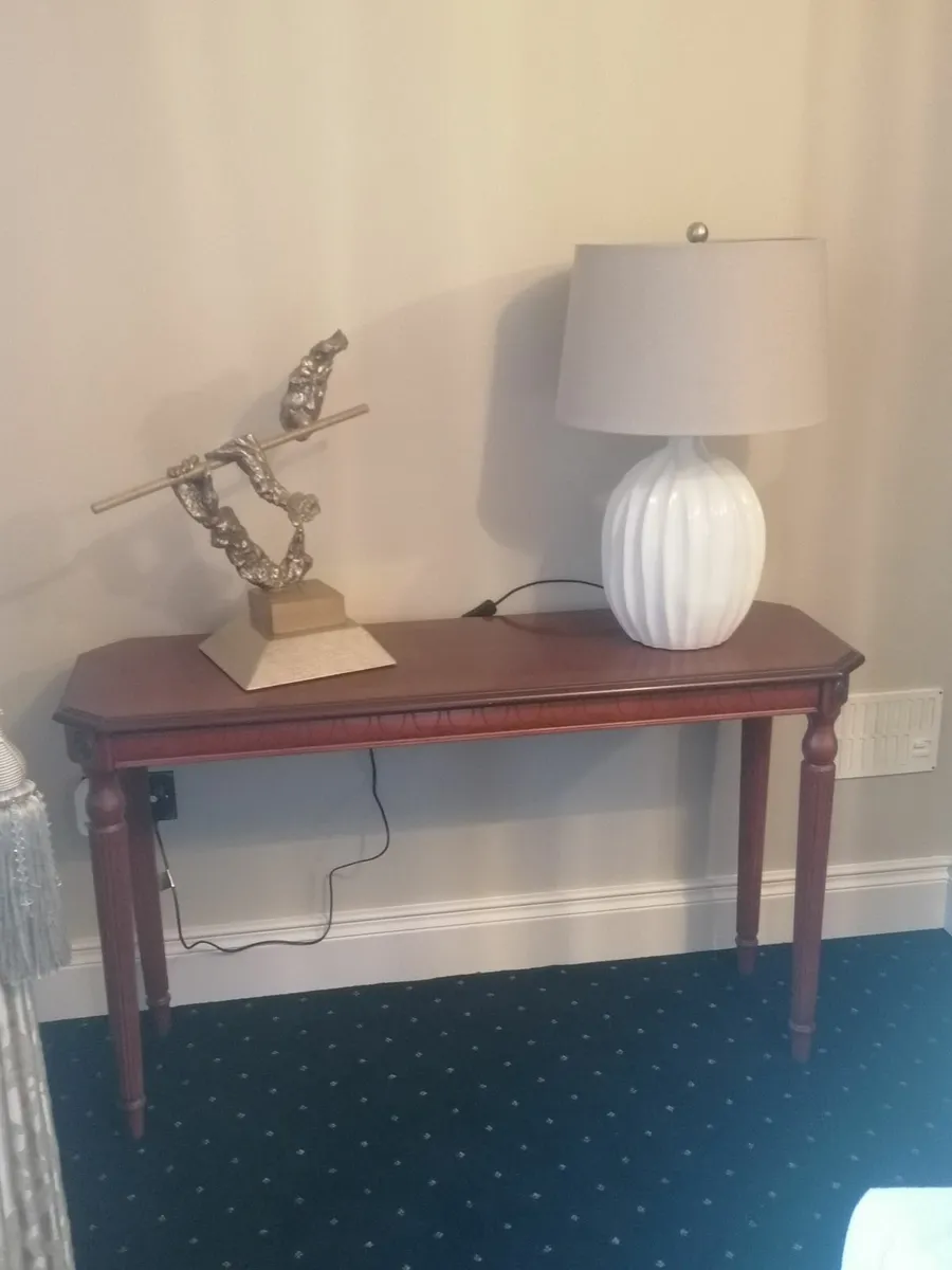 Solid Mahogany Hall or Sitting Room Table - Image 2