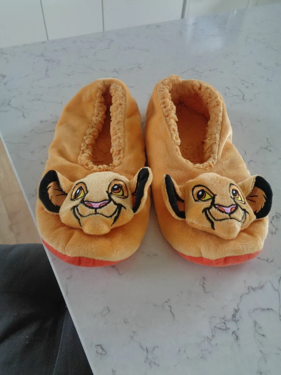 Disney Simba Slippers for Sale - Image 1