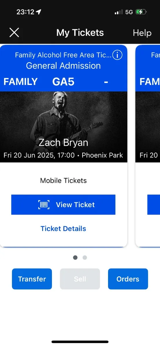2 Zach Bryan tickets