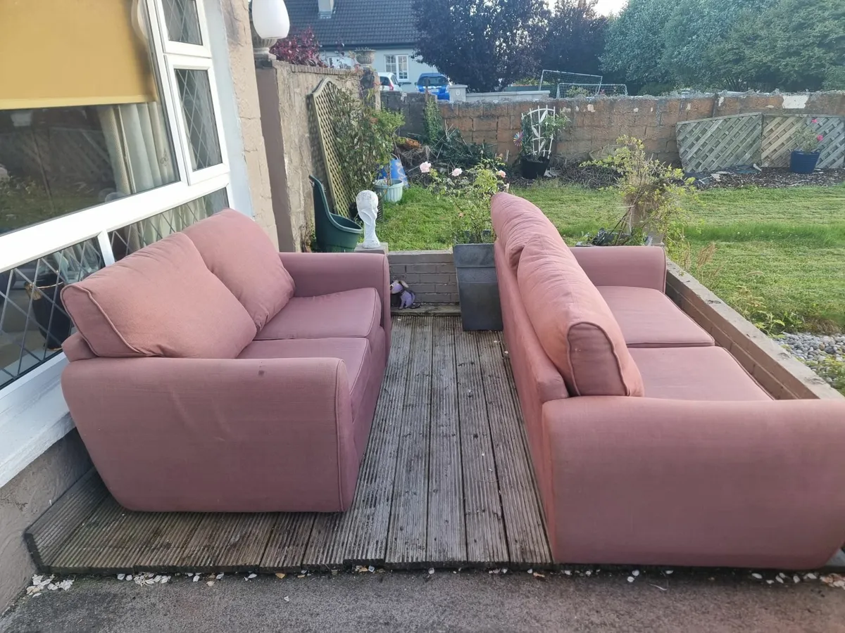 Two and Three Seater couch for Sale - Image 1