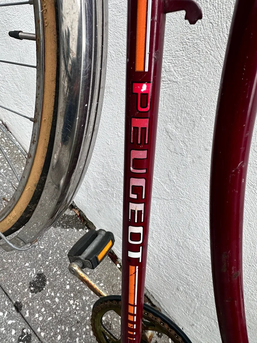 Peugeot Vintage Ladies Bicycle - Image 4