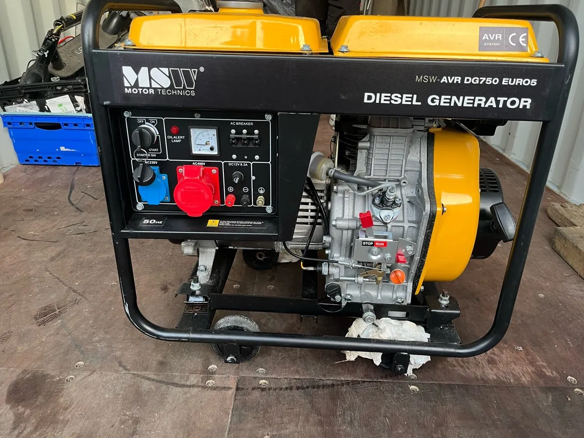 MSW Diesel generator - Image 1