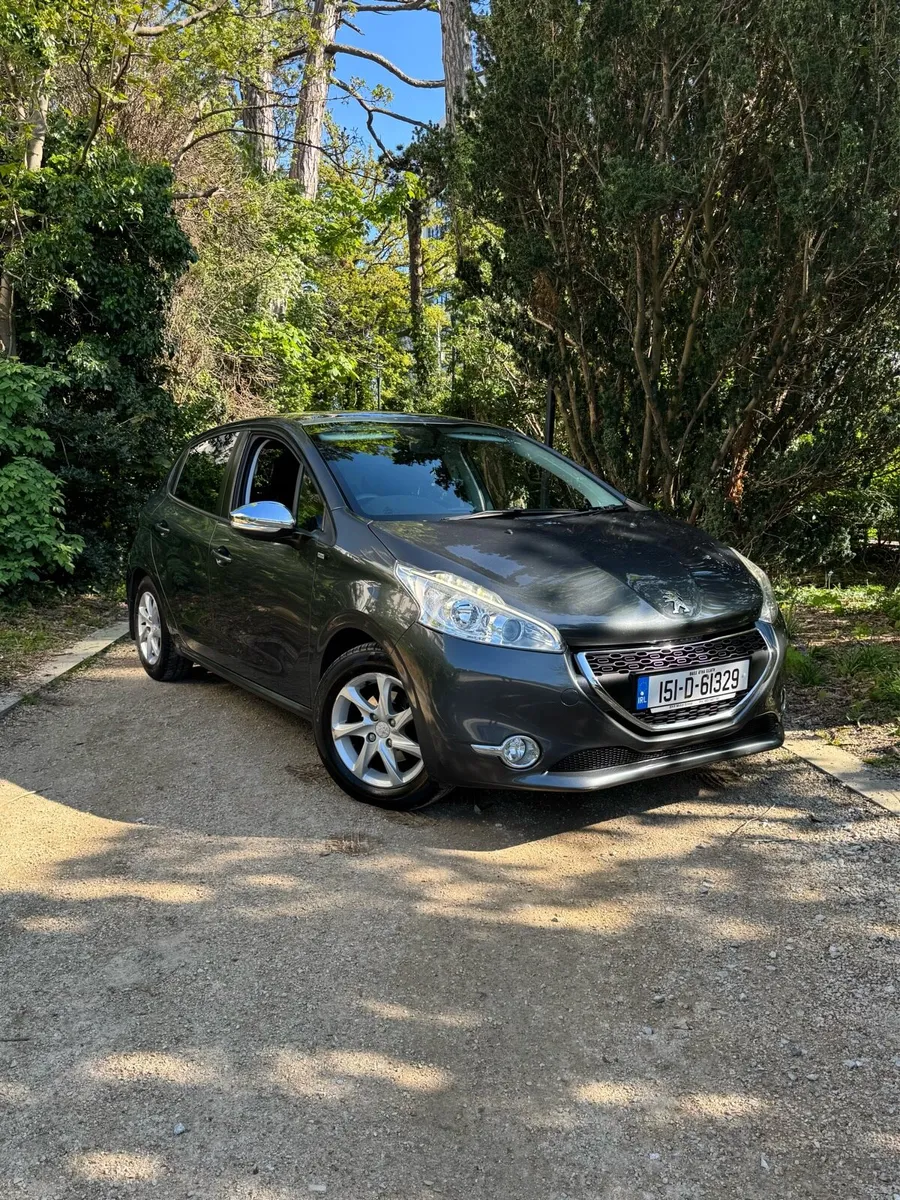 2015 (151) Peugeot 208 style 1.2  NCT 26/03/26 - Image 1