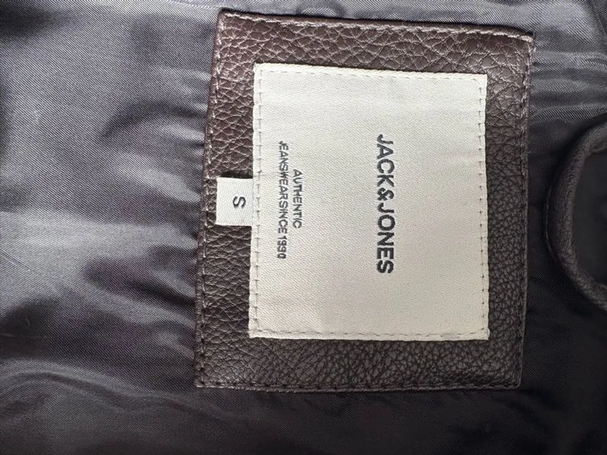 Faux Leather  Men's jacket from Jack & Jones - Image 4