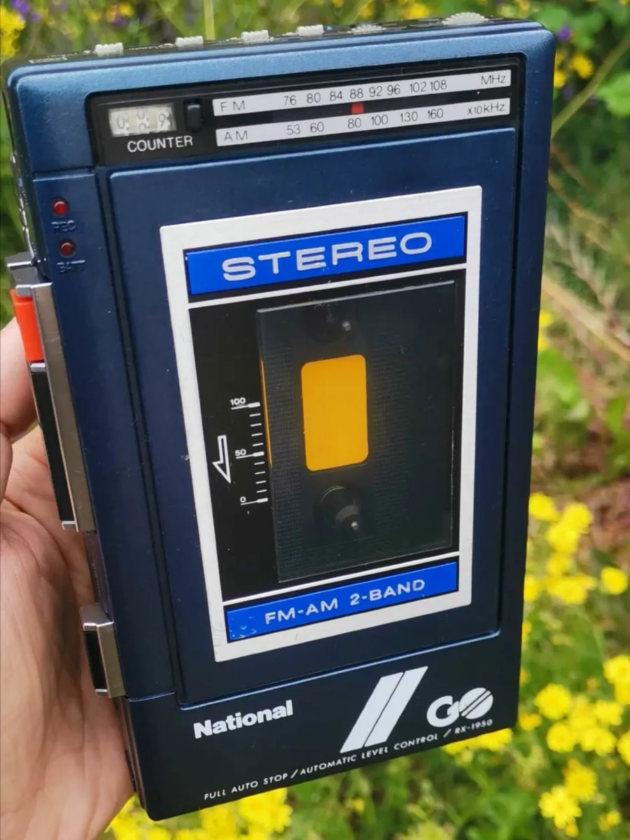 National (Panasonic) RX1950 Cassette Player Walkma - Image 1