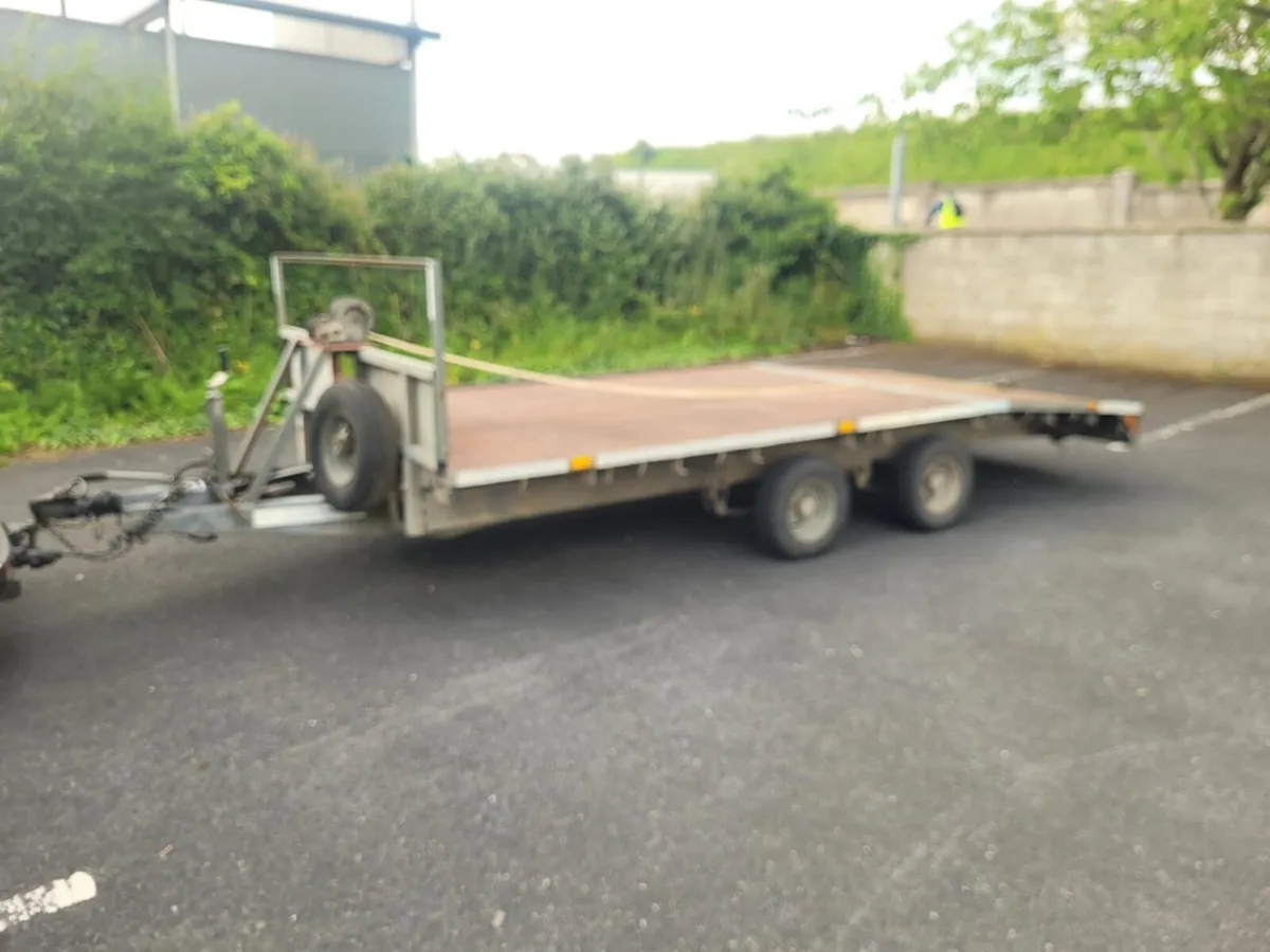 14x6'6 ifor Williams trailer beaver tail - Image 1
