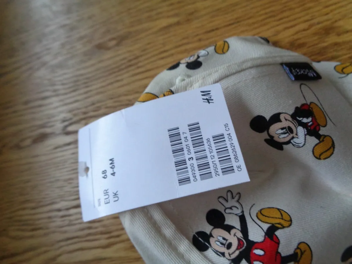 H&M Mickey Mouse Baby Hat for Sale - Image 2